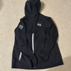 PGA Polo Golf Bethpage Black Rain Jacket